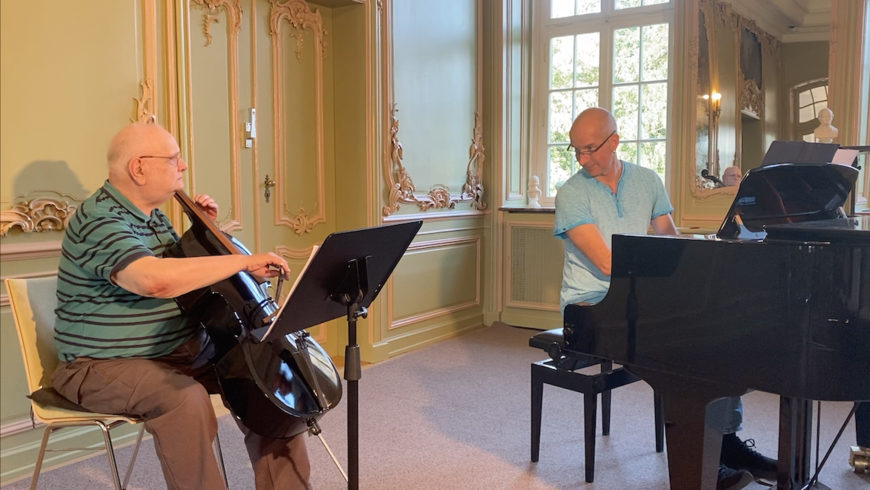 Das "Stietencron-Duo" spielt Beethoven
